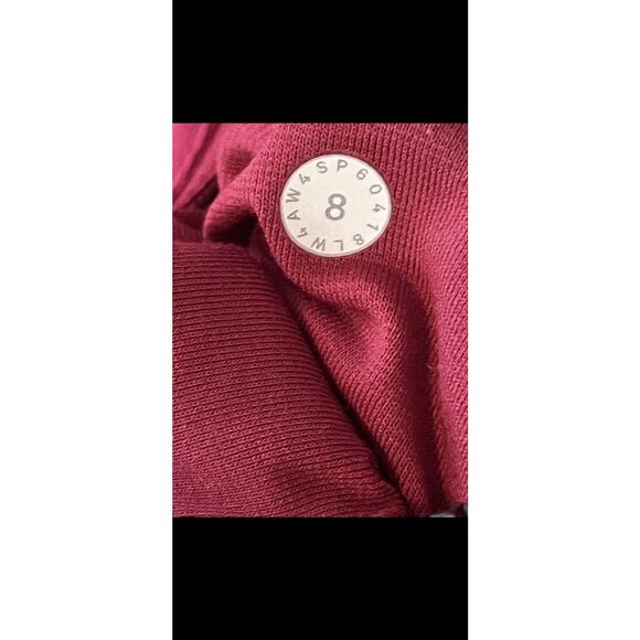 Lululemon In Stride Jacket Full Zip •8• Thumbholes Pockets Violet Red LW4AW4S - Picture 8 of 8